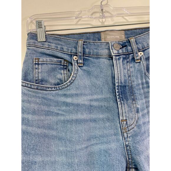 Everlane High Rise Straight Ankle Jeans Womens Size 28 Preppy Normcore Business - Picture 3 of 9